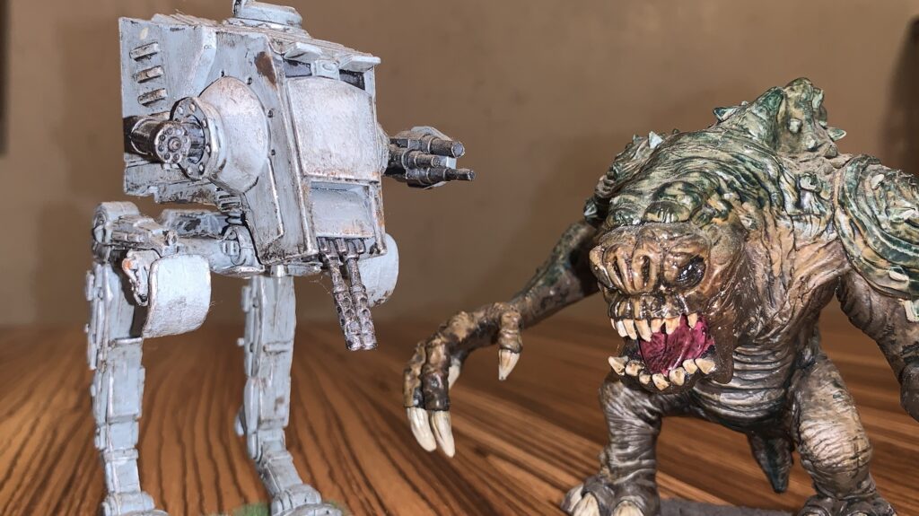 Star Wars painted miniatures